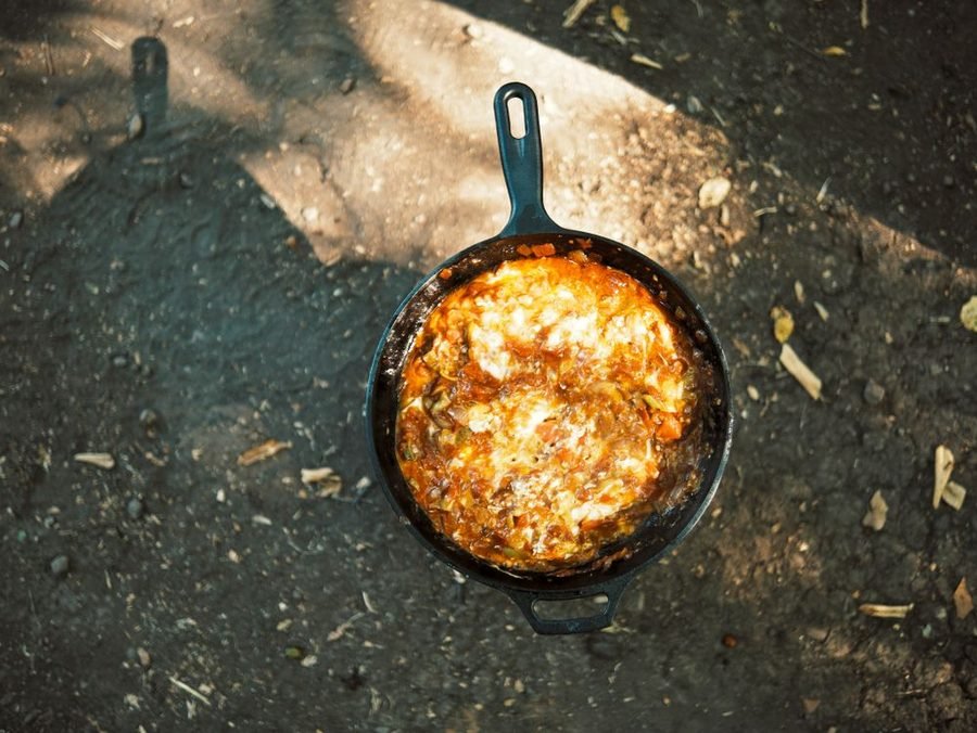 12" Cast Iron Skillet, Pre-Seasoned